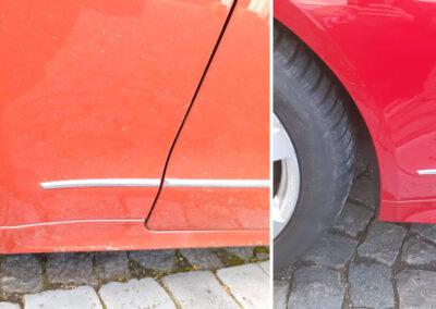 Mercedes Lackvergleich - fahrzeugaufbereitung - Philipp Roeder